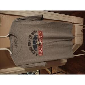 Monopoly t-Shirt "a great way to ruin friendships" L - EUC